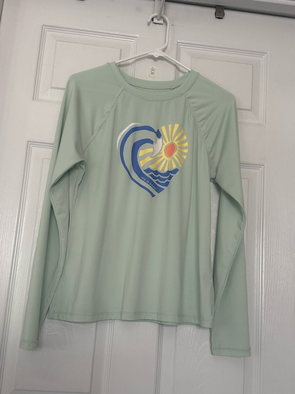 Life is Good rash guard shirt